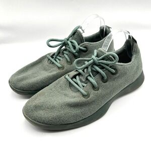 Allbirds Wool Runner Sneakers‎ WR Mens 11 Green Superfine Merino Athletic Shoes